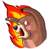 Honey Bear WhatsApp Sticker #26