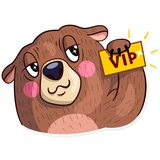 Honey Bear WhatsApp Sticker #27