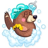 Honey Bear WhatsApp Sticker #28
