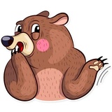 Honey Bear WhatsApp Sticker #7