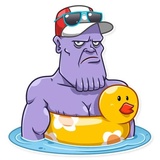 Thanos WhatsApp Sticker #13