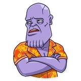 Thanos WhatsApp Sticker #15