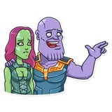 Thanos WhatsApp Sticker #18