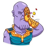 Thanos WhatsApp Sticker #21