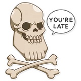 Thanos WhatsApp Sticker #22