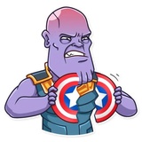 Thanos WhatsApp Sticker #23