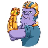 Thanos WhatsApp Sticker #24