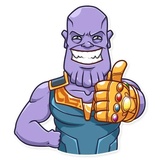 Thanos WhatsApp Sticker #3