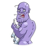 Thanos WhatsApp Sticker #4