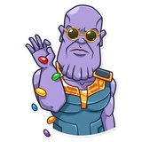 Thanos WhatsApp Sticker #6