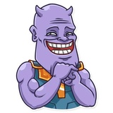 Thanos WhatsApp Sticker #9