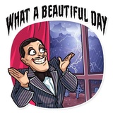 The addams Family WhatsApp Sticker #12