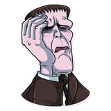 The addams Family WhatsApp Sticker #13