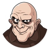 The addams Family WhatsApp Sticker #22