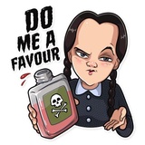 The addams Family WhatsApp Sticker #26