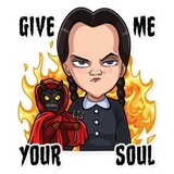 The addams Family WhatsApp Sticker #30