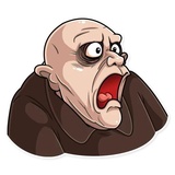 The addams Family WhatsApp Sticker #4