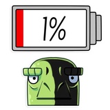 The Almost good Dinosaur WhatsApp Sticker #15