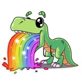 The Almost good Dinosaur WhatsApp Sticker #27