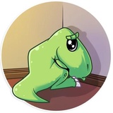 The Almost good Dinosaur WhatsApp Sticker #30