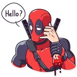 Deadpool WhatsApp Sticker #11