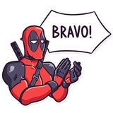 Deadpool WhatsApp Sticker #16
