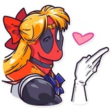 Deadpool WhatsApp Sticker #2