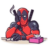 Deadpool WhatsApp Sticker #21