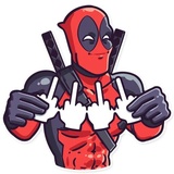 Deadpool WhatsApp Sticker #23