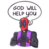 Deadpool WhatsApp Sticker #24