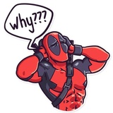 Deadpool WhatsApp Sticker #25