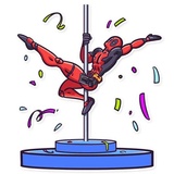 Deadpool WhatsApp Sticker #27