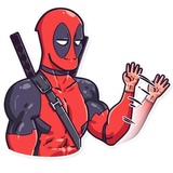 Deadpool WhatsApp Sticker #3