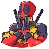 Deadpool WhatsApp Sticker #8