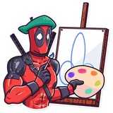 Deadpool WhatsApp Sticker #9