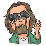 Cinema Male Heroes WhatsApp Sticker #10