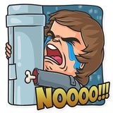 Cinema Male Heroes WhatsApp Sticker #15