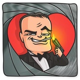 Cinema Male Heroes WhatsApp Sticker #2