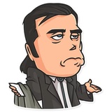 Cinema Male Heroes WhatsApp Sticker #20