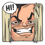 Cinema Male Heroes WhatsApp Sticker #5