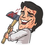 Cinema Male Heroes WhatsApp Sticker #6