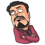 Cinema Male Heroes WhatsApp Sticker #9