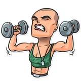 Cinema Female Heroes WhatsApp Sticker #10