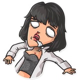 Cinema Female Heroes WhatsApp Sticker #13