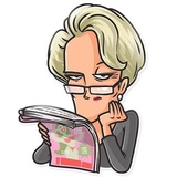 Cinema Female Heroes WhatsApp Sticker #14