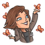 Cinema Female Heroes WhatsApp Sticker #17