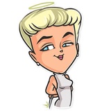 Cinema Female Heroes WhatsApp Sticker #18