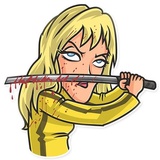 Cinema Female Heroes WhatsApp Sticker #20