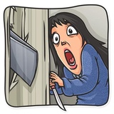 Cinema Female Heroes WhatsApp Sticker #4