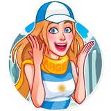 Cheerleaders 2018 WhatsApp Sticker #12